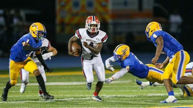McKeesport football Jahmil Perryman